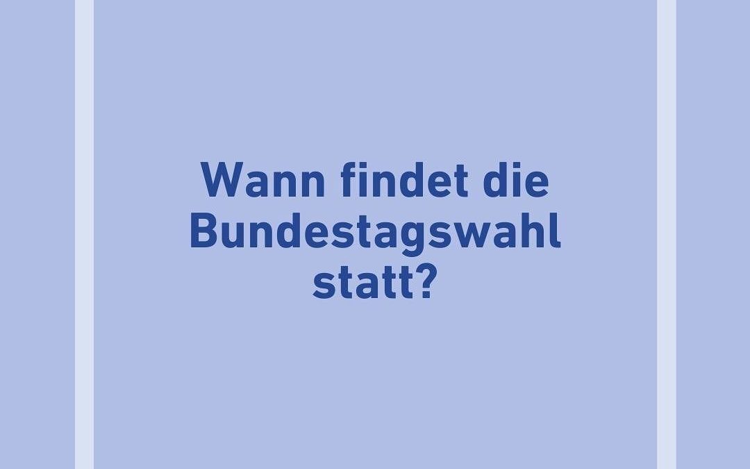 Facts zur Bundestagswahl