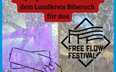 FREIKARTEN für junge Ehrenamtliche fürs FreeFlow Festival