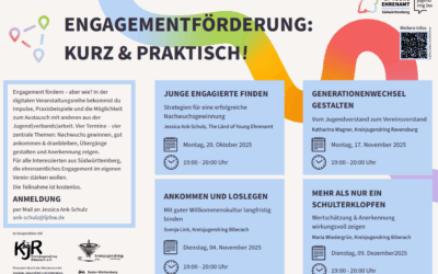 Engagementförderung – kurz & praktisch! – Vier Abende, die euren Verein stärken